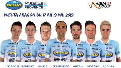 Delko Marseille Provence ha sido el primer equipo en confirmar a sus siete ciclistas para la Vuelta a Aragón.