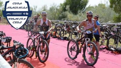 Imagen de un triatlón cros.