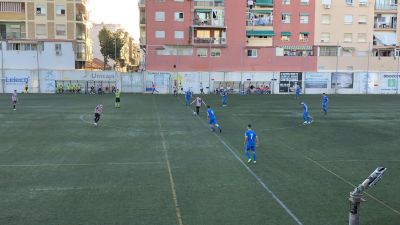 Comienzo de la segunda parte del partido.