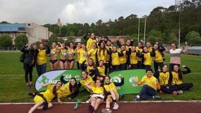 El equipo femenino ganó el primer encuentro de la División de Honor celebrado a principios de mayo en San Sebastián.