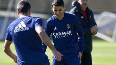 Jesús Álvarez ha entrenado con el primer equipo.