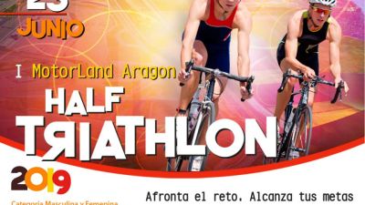 El Half Triathlon llega a MotorLand el 23 de junio.