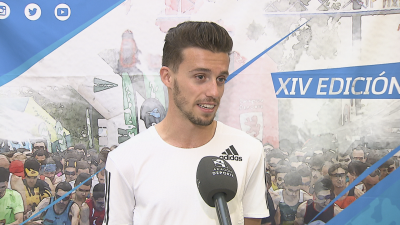 Carlos Mayo atiende a Aragón Deporte.