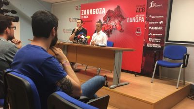 Una imagen de la rueda de prensa de Porfirio Fisac.