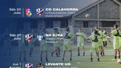Primeros partidos de pretemporada confirmados.