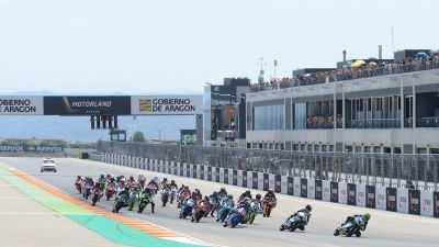Una imagen de una de las pruebas disputadas hoy en MotorLand Aragón.