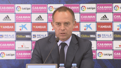Rueda de prensa de Christian Lapetra.