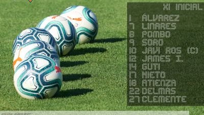Alineación del Zaragoza para jugar en Calahorra.