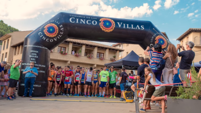 Imágenes del pasado año en la 10K Uncastillo.