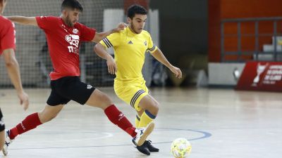 Alí, en un encuentro que la selección sub-19 disputó ante ElPozo Ciudad de Murcia.