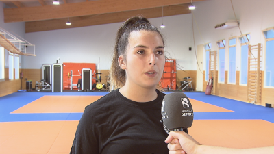 Ana Llurda será la primera aragonesa en una competición internacional de kickboxing.