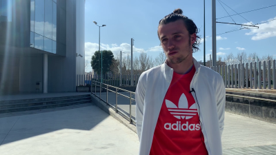 Carlos Mayo, en una entrevista reciente con Aragón Deporte.