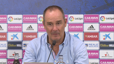 Primera rueda de prensa de Víctor Fernández.
