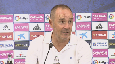 Rueda de prensa de Víctor Fernández.