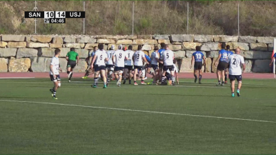 El USJ Rugby Fénix ha vencido en su duelo ante Sant Cugat.