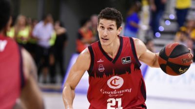 Rodrigo San Miguel, en el duelo del pasado jueves ante Gran Canaria.