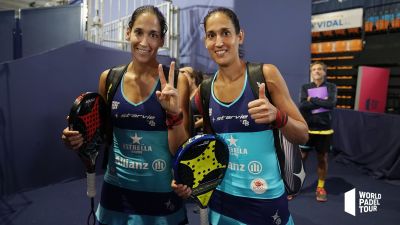 Las hermanas Alayeto han posado con el cachirulo en las semifinales.
