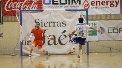 Una imagen del último encuentro de Fútbol Emotion Zaragoza.