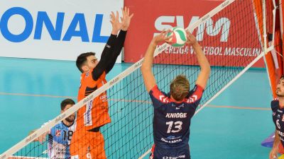 El Voleibol Teruel ha sumado este sábado su primera victoria del curso.