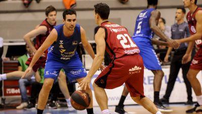 Rodrigo San Miguel, en el duelo ante Burgos del pasado fin de semana.