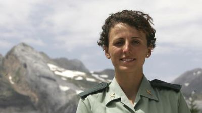 La única mujer en el GREIM