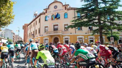 La Vuelta ya visitó Ejea de los Caballeros en su edición de 2018.