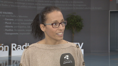 Teresa Perales ha atendido en exclusiva a Aragón TV.