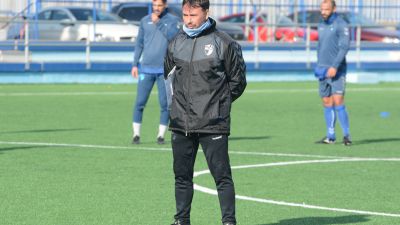 Manolo Sanlúcar, entrenador del CD Ebro.