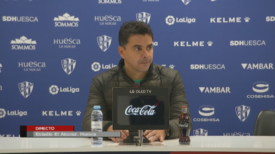 Rueda de prensa de Míchel.