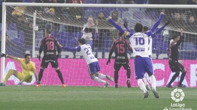 El Real Zaragoza ha marcado el primer gol en el minuto 1.