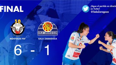 Sala Zaragoza ha sufrido una dura derrota en Móstoles.