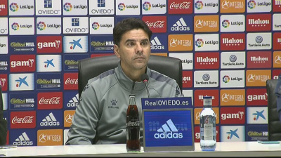 Rueda de prensa de Míchel.