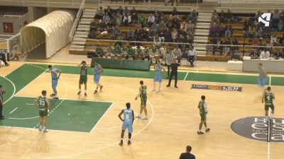 Levitec Huesca, en un partido de esta temporada.