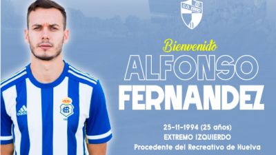 Alfonso Fernández es nuevo jugador del CD Ebro.