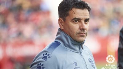Míchel Sánchez durante el partido de este sábado. Foto: La Liga.