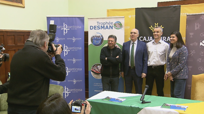 Presentación del Trofeo Desman.