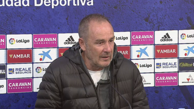 Rueda de prensa de Víctor Fernández.