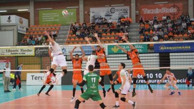 Partido entre CV Teruel y Almería.