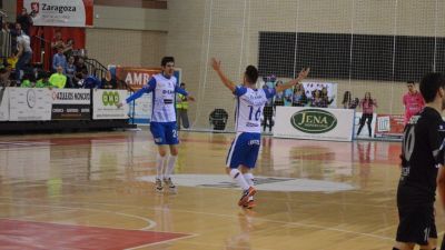 Adrián Ortego durante un partido. Foto: Fútbol Emotion Zaragoza.
