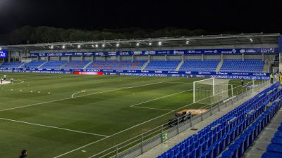 Imagen de las gradas del Alcoraz.