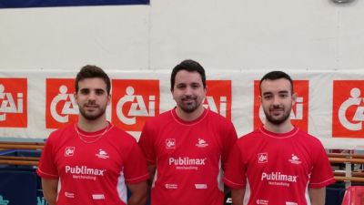 Equipo titular de Publimax CAI Santiago.
