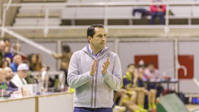Guillermo Arenas en un encuentro de esta temporada.