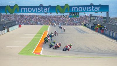 MotorLand Aragón acogerá dos pruebas del mundial de Moto GP en octubre.