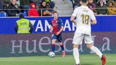 Sergio Gómez, nominado al Golden Boy. Foto: SD Huesca.
