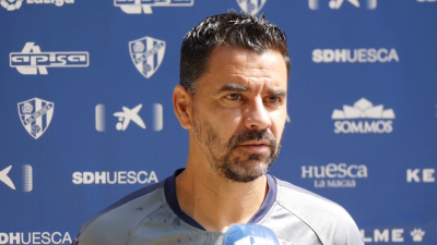 Míchel Sánchez, en su comparecencia de este sábado.
