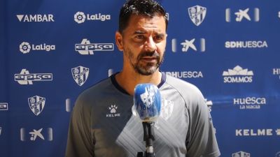 Míchel Sánchez, durante su comparecencia de este martes.