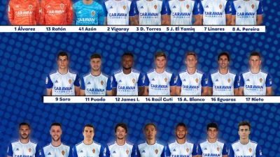 Puado y Vigaray vuelven a la convocatoria del Real Zaragoza . Foto: Real Zaragoza.