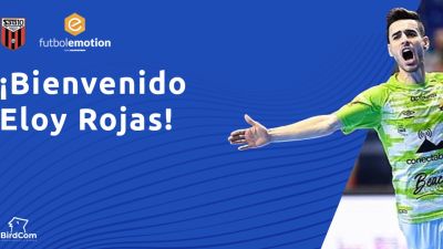 Eloy Rojas llega cedido por una temporada.