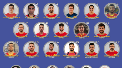 Lista de convocados para preparar el Preeuorpeo.