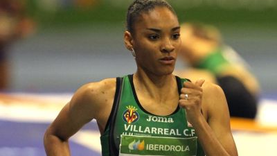 La atleta aragonesa Salma Paralluelo. Foto: CA Playas de Castellón.